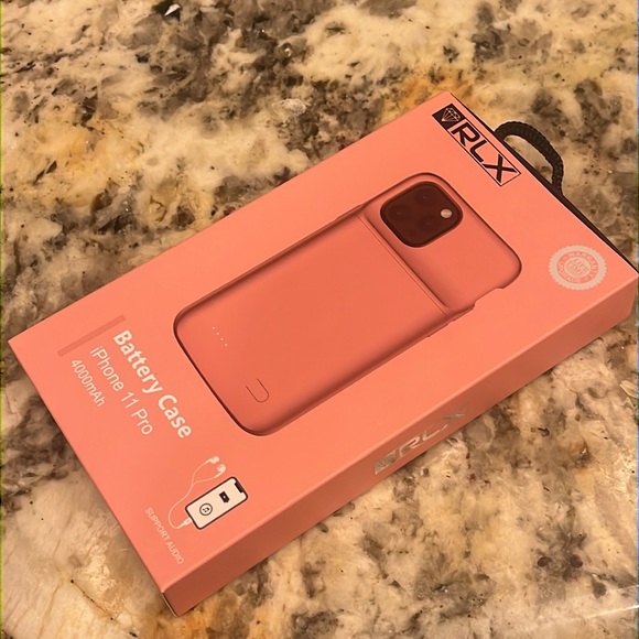 NWT $250 RLX POWER CASE FOR IPHONE 11 Pro in rose - Picture 5 of 7